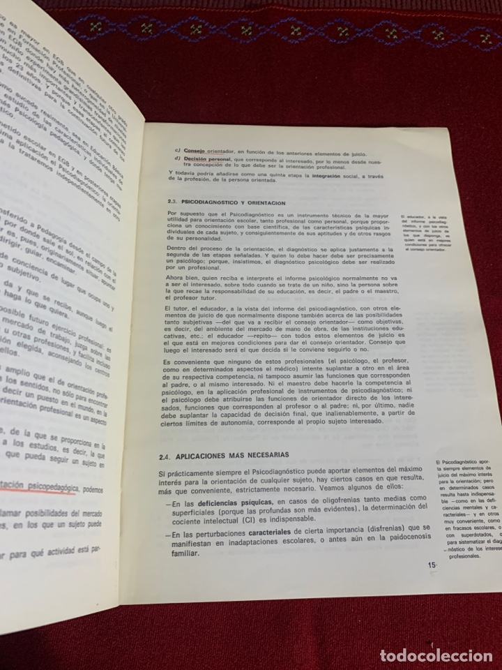 Libros de segunda mano: Psicodiagn&oacute;stico. Francisco Guil Blanes. - Foto 6