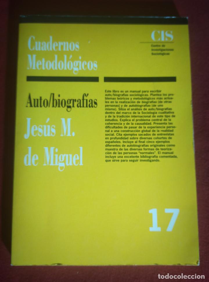Libros de segunda mano: AUTO/BIOGRAF&iacute;AS - DE MIGUEL, JESUS M. - Foto 1