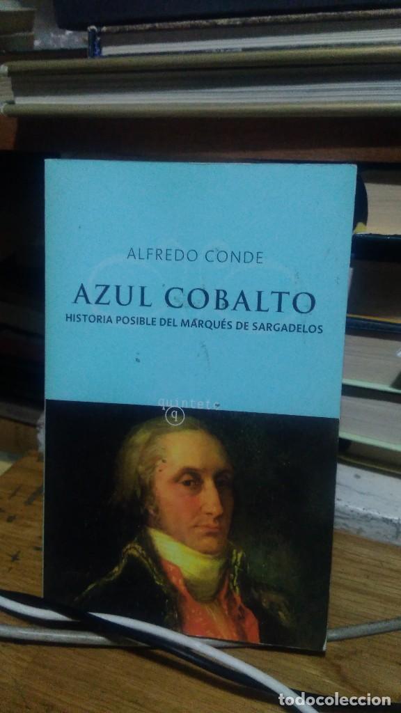 Libros de segunda mano: AZUL COBALTO, ALFREDO CONDE, ED. QUINTET - Foto 1