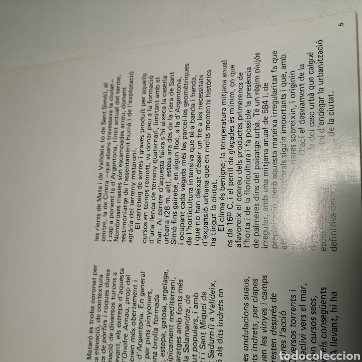 Libros de segunda mano: Libro del Patrimonio hist&oacute;rico de Matar&oacute; de 1981.perfecto estado - Foto 6