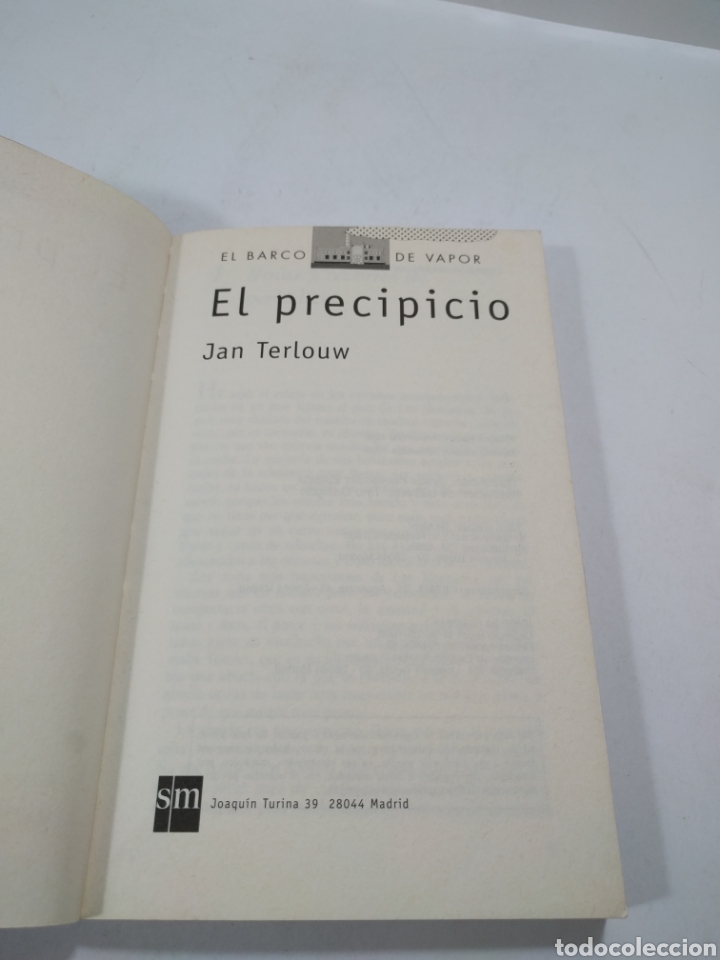 Libros de segunda mano: El precipicio. Jan Terlouw. El barco de vapor. - Foto 2