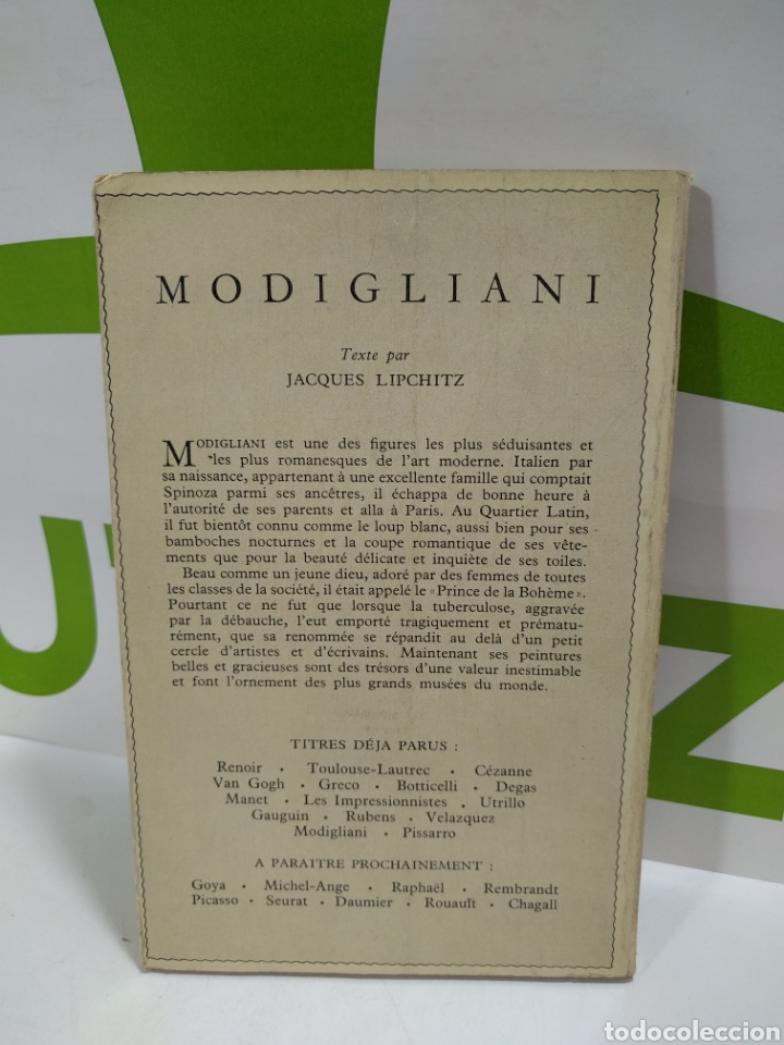 Libros de segunda mano: Modigliani. Le grande Art en livres de poche. - Foto 2