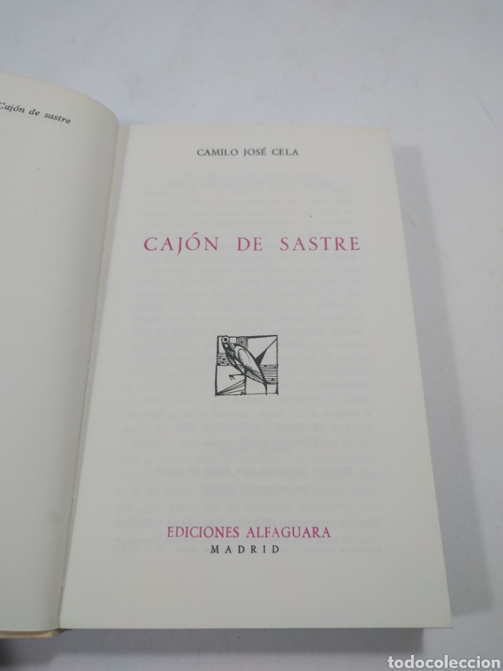 Libros de segunda mano: Cajon de sastre. Hombres hechos e ideas. Camilo Jos&eacute; Cela. - Foto 2