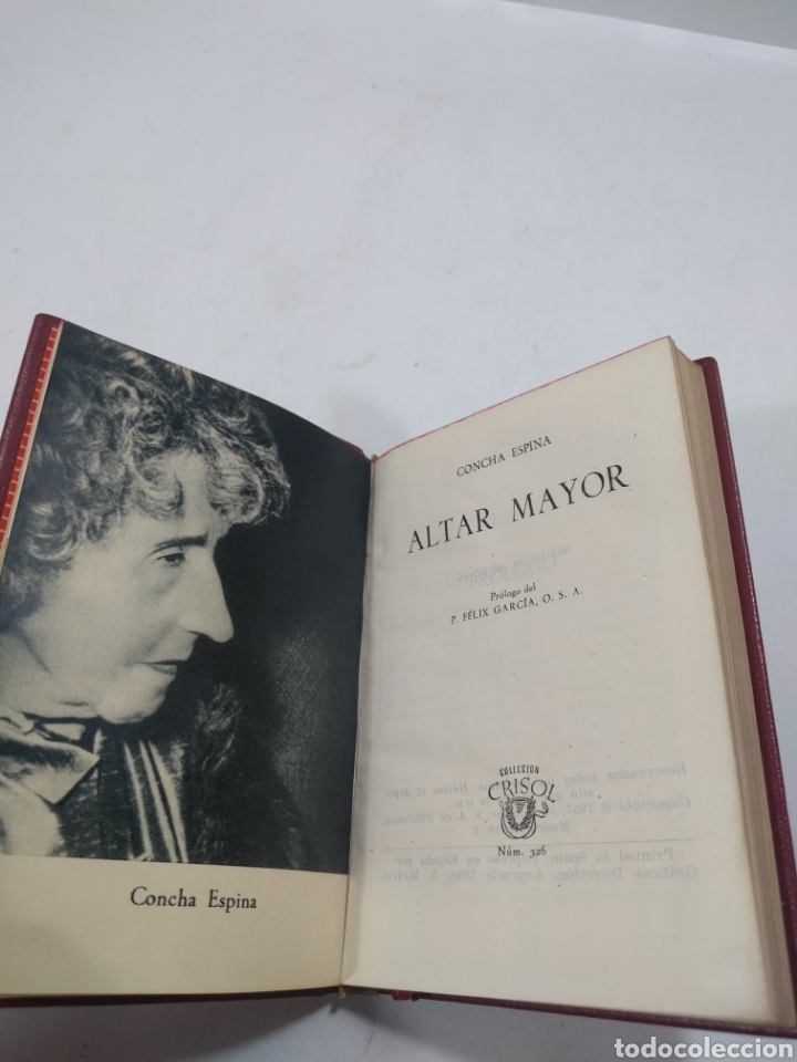 Libros de segunda mano: Altar Mayor. Concha Espina. Colecci&oacute;n. Crisol - Foto 3