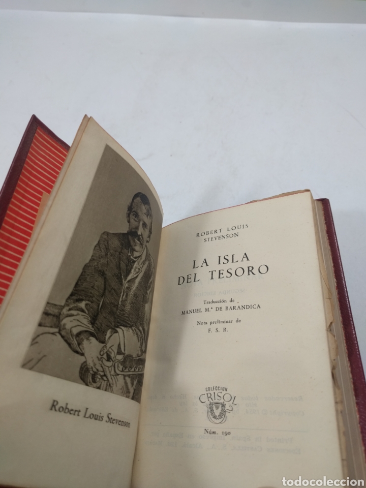 Libros de segunda mano: La isla del tesoro. Robert Louis Stevenson. Colecci&oacute;n crisol. - Foto 3