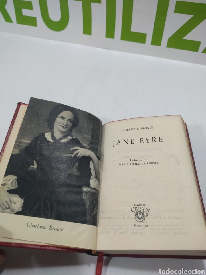Libros de segunda mano: Jane Eyre. CHARLOTTE Bronte. Colecci&oacute;n crisol. - Foto 2
