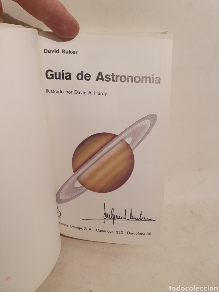 Libros de segunda mano: GUIA DE ASTRONOMIA. DAVID BAKER, DAVID A. HARDY. OMEGA - Foto 3