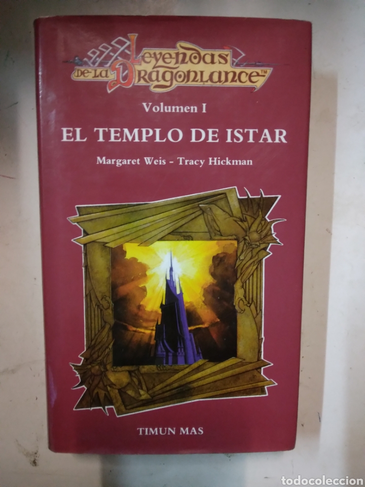 Libros de segunda mano: Leyendas de la Dragonlance, El templo de Istar, volumen I,Timun - Foto 1