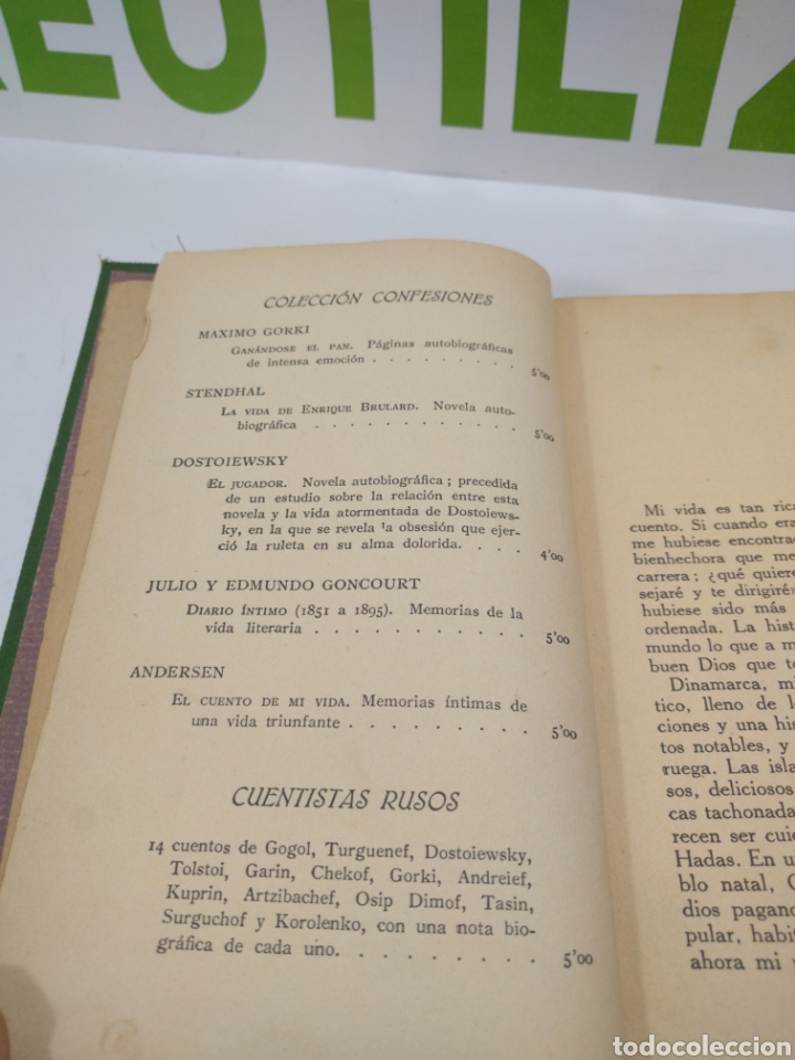 Libros de segunda mano: El cuento de mi vida. Andersen. - Foto 4