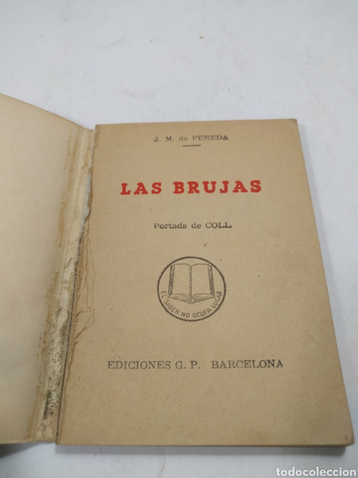 Libros de segunda mano: Las brujas. Jos&eacute; Ma De Pereda. Ediciones G P Barcelona - Foto 3
