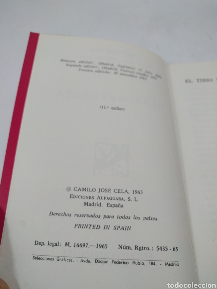 Libros de segunda mano: Mesa revuelta. Camilo Jos&eacute; Cela. Hombres hechos e ideas. - Foto 4