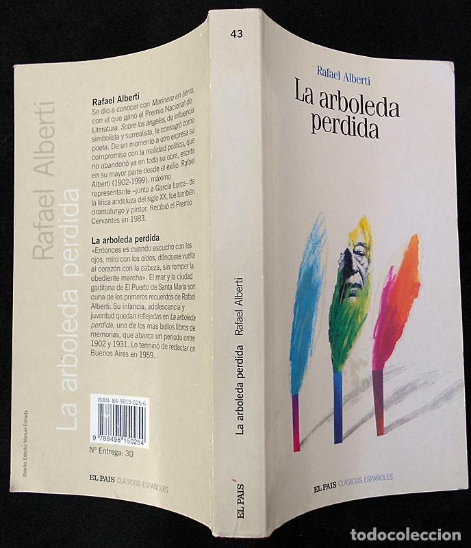 Libros de segunda mano: La arboleda perdida - Rafael Alberti - El Pa&iacute;s (2005) - Foto 3