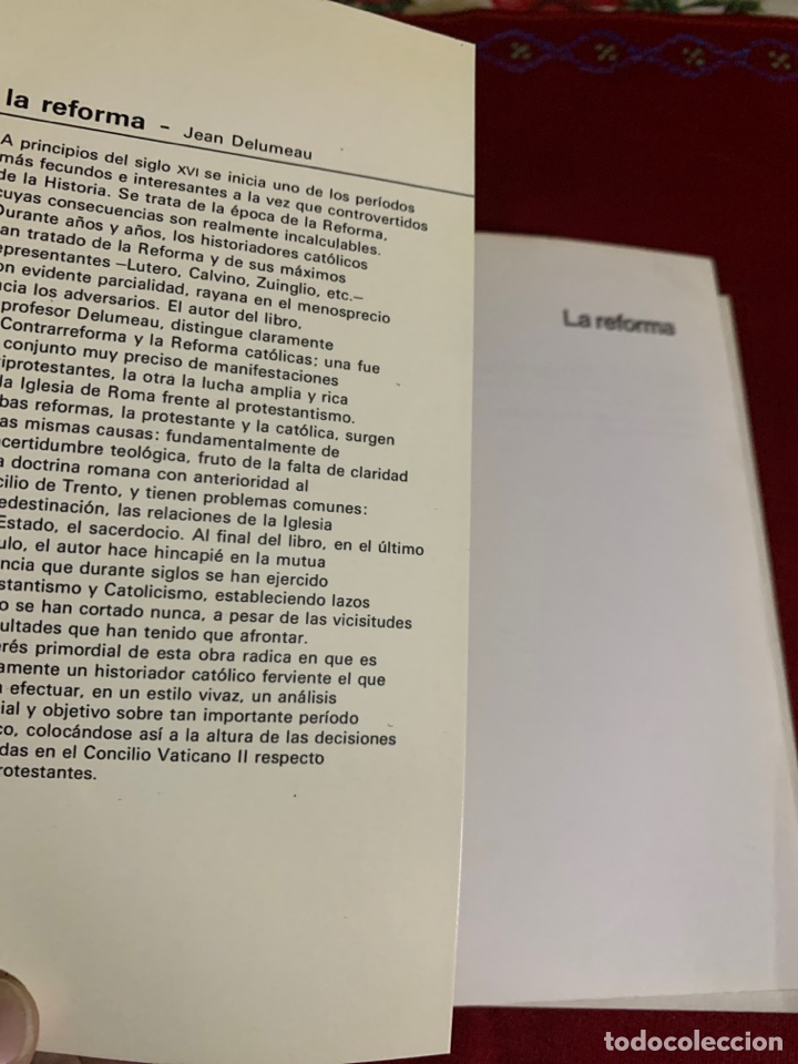 Libros de segunda mano: La Reforma. Jean Delumeau. - Foto 3