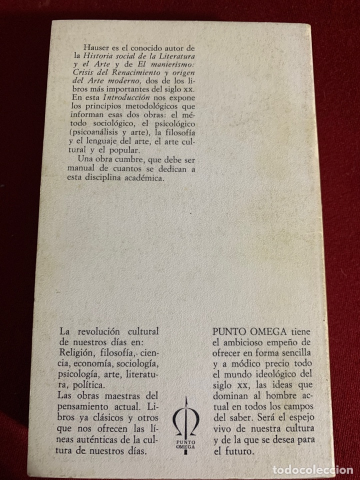Libros de segunda mano: Introducci&oacute;n a la Historia del Arte. Arnold Hauser. - Foto 2