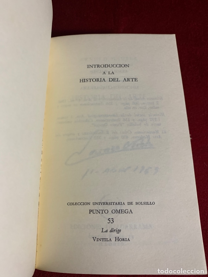 Libros de segunda mano: Introducci&oacute;n a la Historia del Arte. Arnold Hauser. - Foto 3