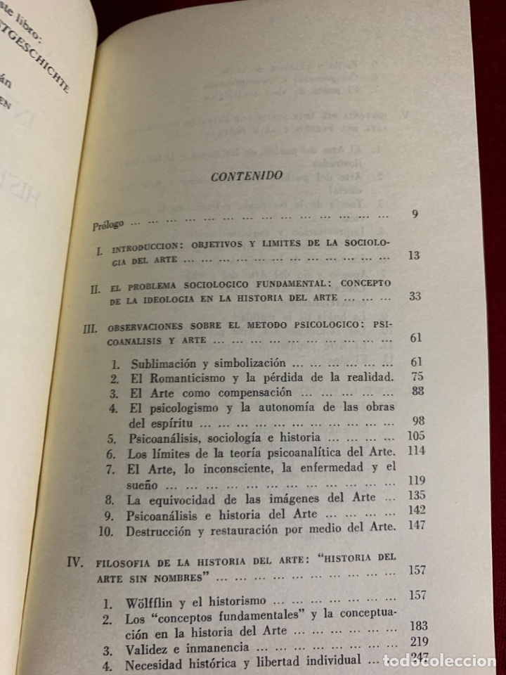 Libros de segunda mano: Introducci&oacute;n a la Historia del Arte. Arnold Hauser. - Foto 4