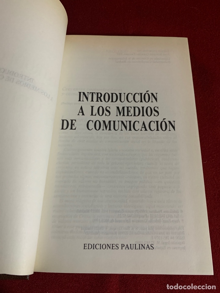 Libros de segunda mano: Introducci&oacute;n a los medios de comunicaci&oacute;n. AA.VV. - Foto 5