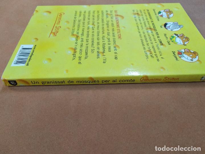 Libros de segunda mano: un granissat de mosques per al comte - geronimo stilton - idioma catal&agrave; - JUB - Foto 2