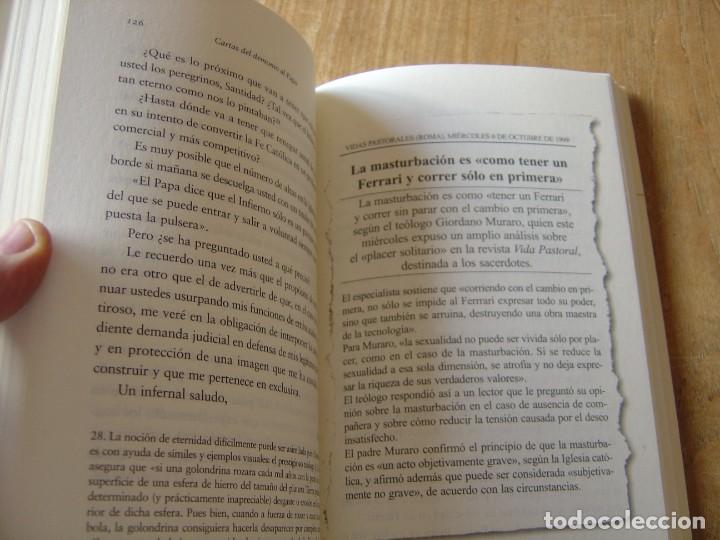 Libros de segunda mano: CARTAS DEL DEMONIO AL PAPA. M&Aacute;XIMO PRADERA. ED. MARTINEZ ROCA . 2003 - Foto 8