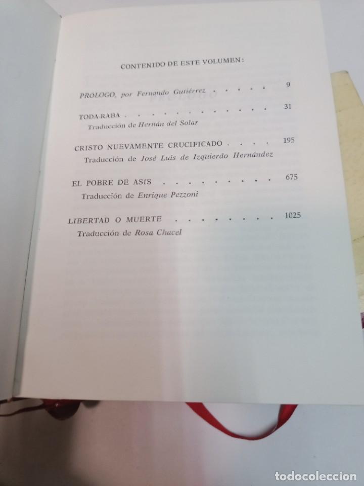 Libros de segunda mano: K. KAZANTZAKI Obras selectas. Tomo I SA7231 - Foto 2