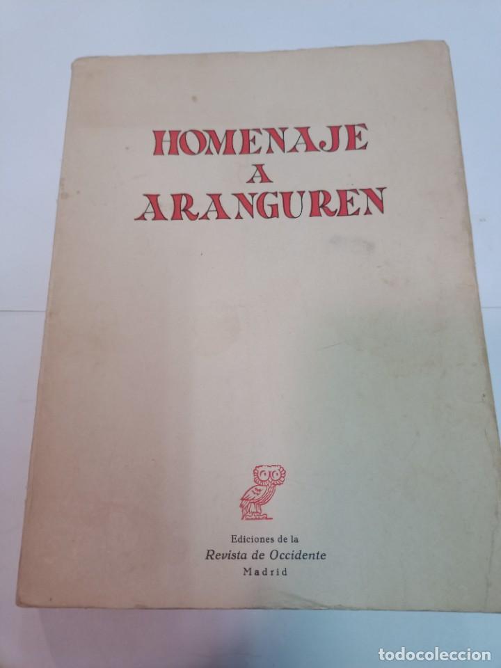 Libros de segunda mano: Homenaje a Aranguren. Revista de Occidente SA7229 - Foto 1