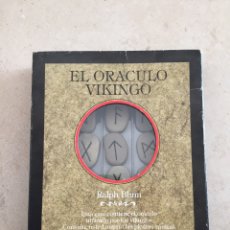 Libros de segunda mano: EL ORÁCULO VIKINGO - RALPH BLUM - (PIEDRAS RÚNICAS TAROT CARTAS ASTROLOGIA QUIROMANCIA HORÓSCOPO. Lote 309882218