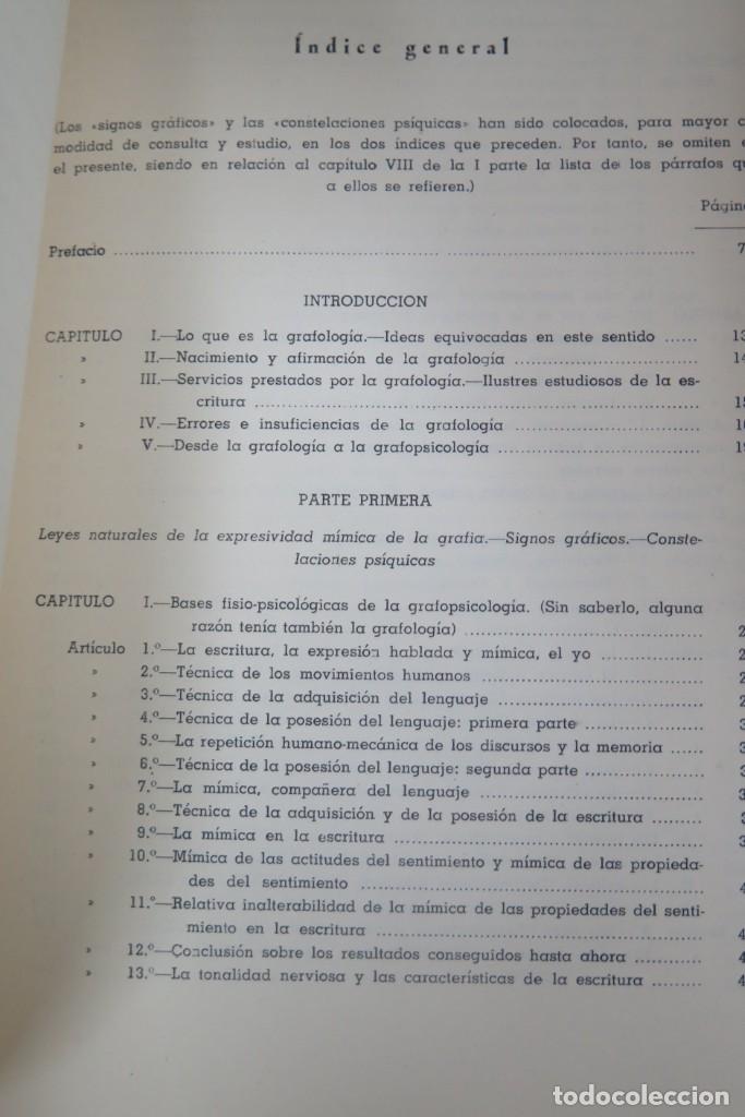 Libros de segunda mano: TRATADO DE GRAFOPSICOLOGIA. MARCHESAN - Foto 3