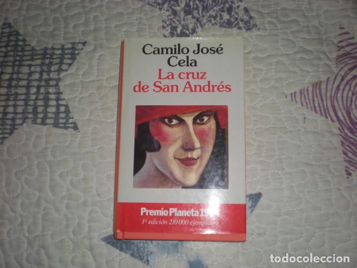 Libros de segunda mano: La cruz de San Andr&eacute;s;Camilo Jos&eacute; Cela;Planeta;1994