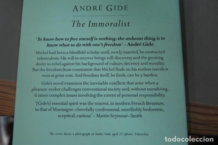 Libros de segunda mano: The Immoralist. Gide - Foto 2