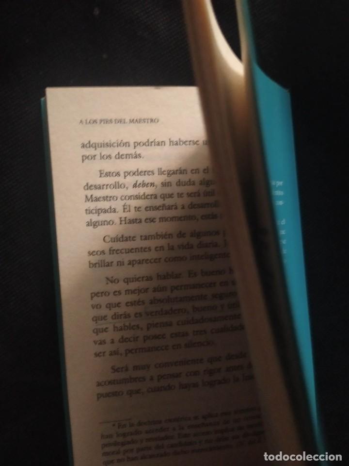 Libros de segunda mano: A LOS PIES DEL MAESTRO - J. KRISHNAMURTI - Foto 2