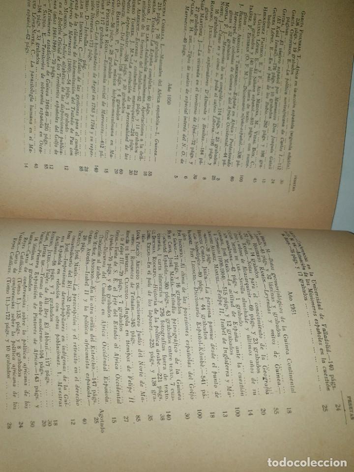 Libros de segunda mano: ARCHIVOS DEL INSTITUTO DE ESTUDIOS AFRICANOS - 1952 - Foto 5