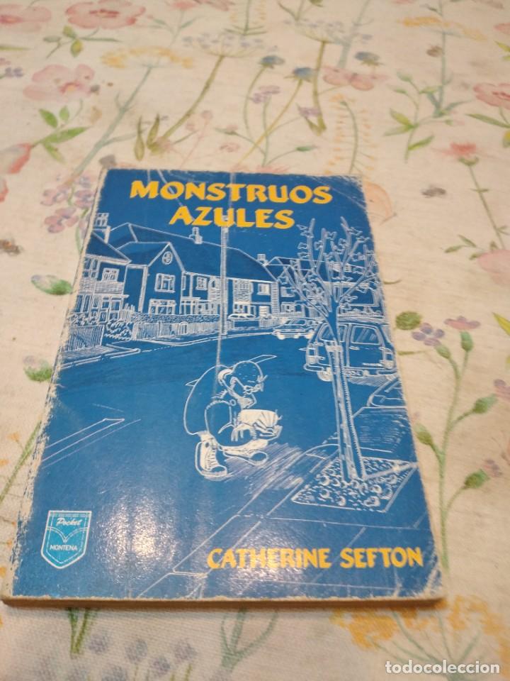 Libros de segunda mano: M-58 LIBRO MONSTRUOS AZULES CATHERINE SEFTON - Foto 1