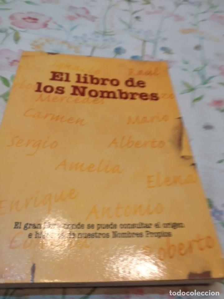Libros de segunda mano: M-58 LIBRO EL LIBRO DE LOS NOMBRES - Foto 1