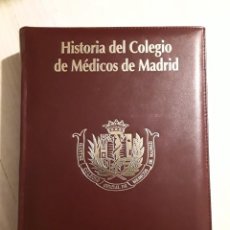 Libros de segunda mano: HISTORIA DEL COLEGIO DE MÉDICOS DE MADRID (1898 - 1998). Lote 310002953