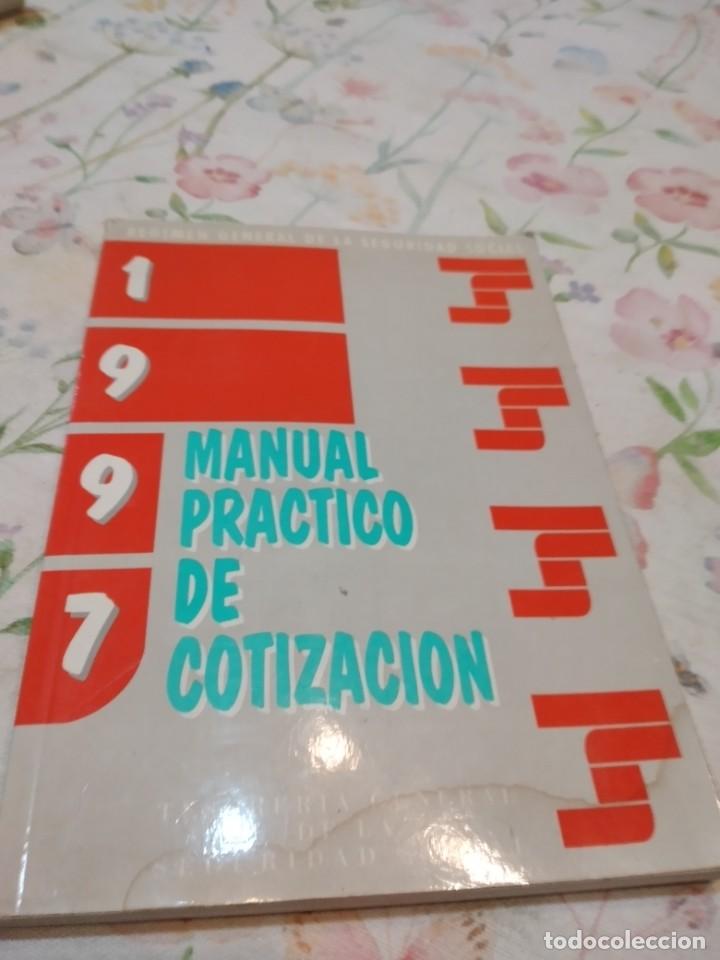 Libros de segunda mano: M-58 LIBRO MANUAL PRACTICO DE COTIZACION 1997 - Foto 1