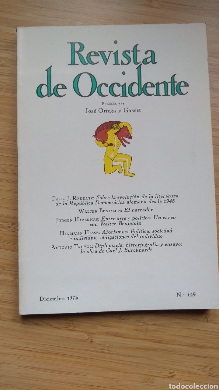 Libros de segunda mano: Revista de occidente n&ordm; 129 Diciembre 1973 - VVAA - Foto 2
