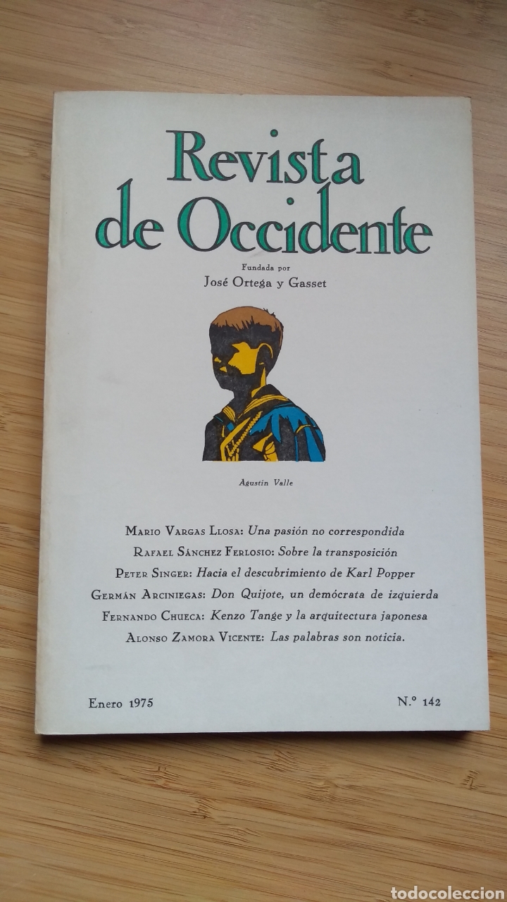 Libros de segunda mano: Revista de occidente n&ordm; 142 Enero 1975 - VVAA - Foto 2