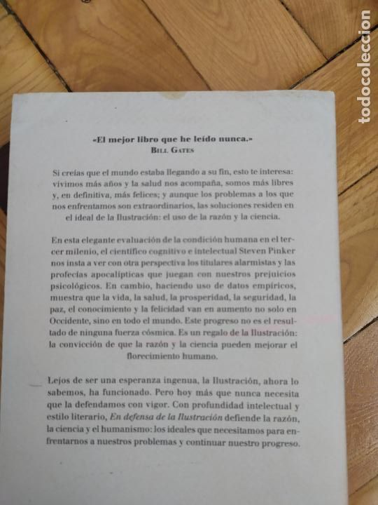 Libros de segunda mano: EN DEFENSA DE LA ILUSTRACI&Oacute;N - STEVEN PINKER. ensayo - Foto 3