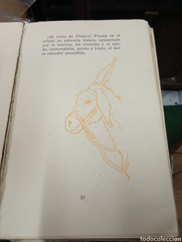 Libros de segunda mano: Platero y yo - ESPASA-CAPE 1933 - Foto 4