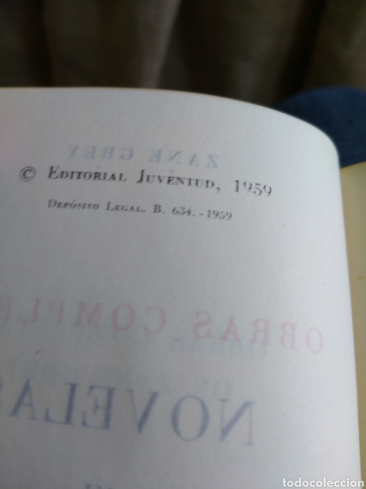 Libros de segunda mano: Zane Grey - Obras completas vol III - Foto 2