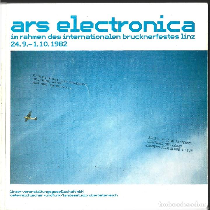 Libros de segunda mano: ARS ELECTRONICA 1982. (Cat&aacute;logo.Textos en alem&aacute;n / ingl&eacute;s. Linz, Austria) - Foto 1