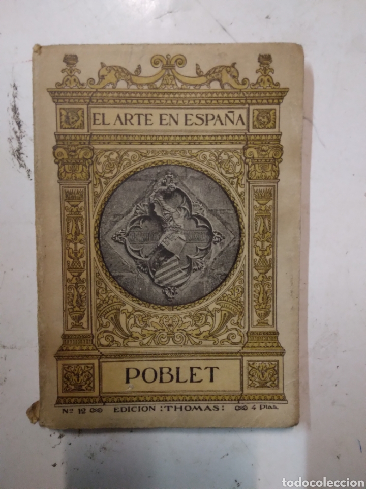 Libros de segunda mano: El arte en Espa&ntilde;a Poblet,1940 - Foto 1