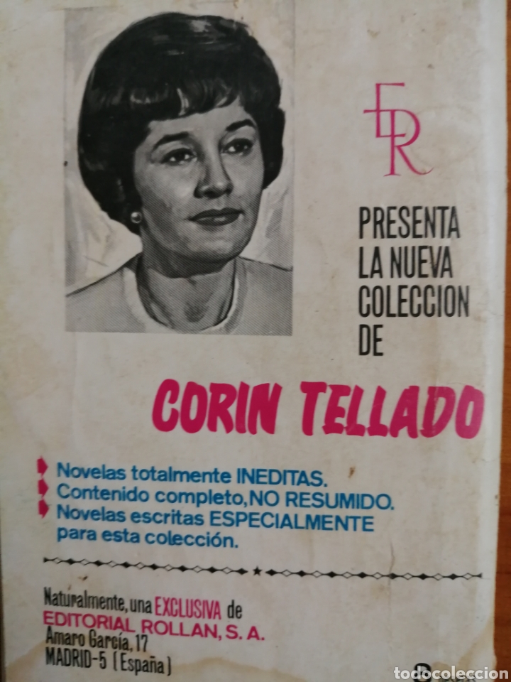 Libros de segunda mano: Corin Tellado. No eres buena. Editorial Rollan S. A. - Foto 2