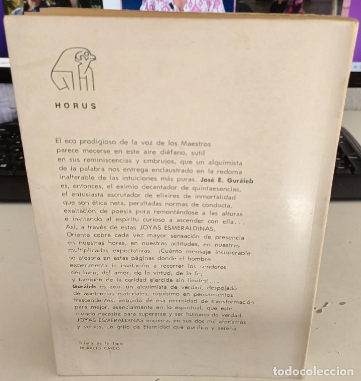 Libros de segunda mano: JOYAS ESMERALDINAS - GUR&Aacute;IEB, JOS&Eacute; E. - Foto 2