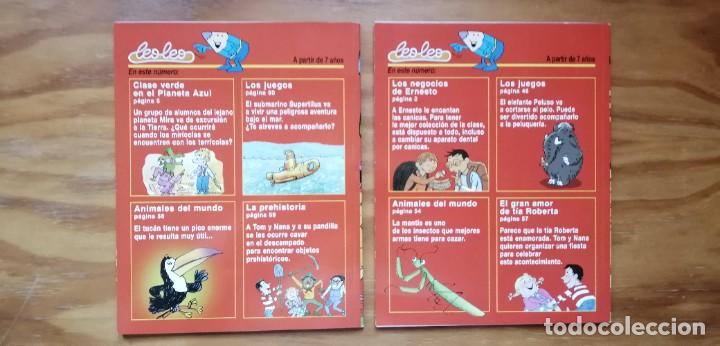 Libros de segunda mano: DOS N&Uacute;MEROS DE LA COLECCI&Oacute;N LEO LEO - Foto 2