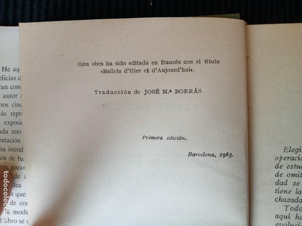 Libros de segunda mano: BALLETS DE AYER Y DE HOY. CLAUDE BAIGNERES. EDICIONES AVE 1965. - Foto 5