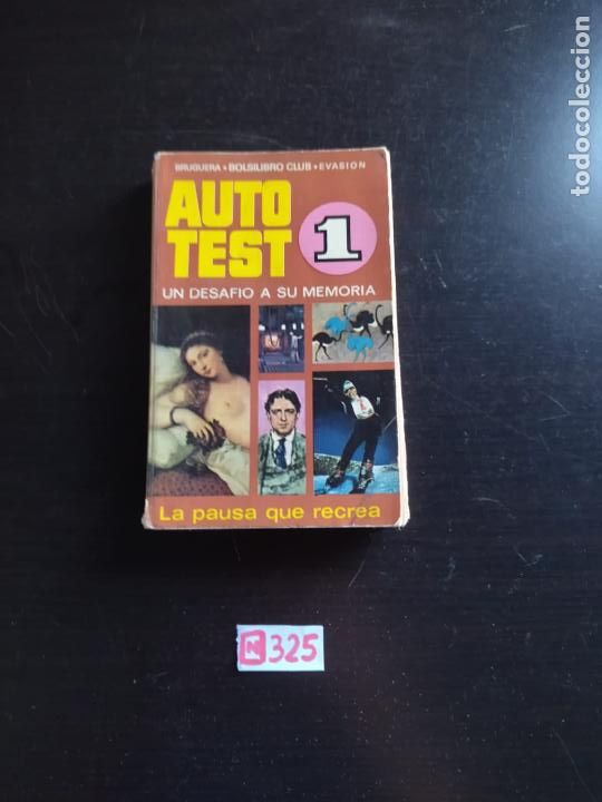 Libros de segunda mano: Auto test - Foto 1
