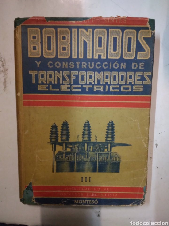 Libros de segunda mano: Bobinados y construcci&oacute;n de transformadores el&eacute;ctricos,Monteso - Foto 1