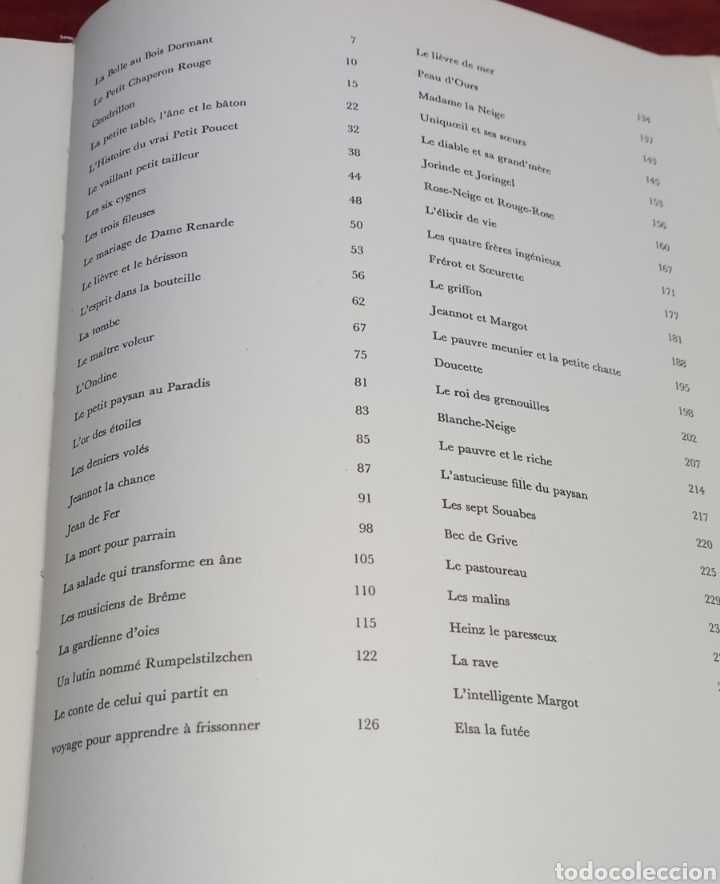 Libros de segunda mano: Libro de cuentos de los hermanos Grimm.1963 (en franc&eacute;s) - Foto 7