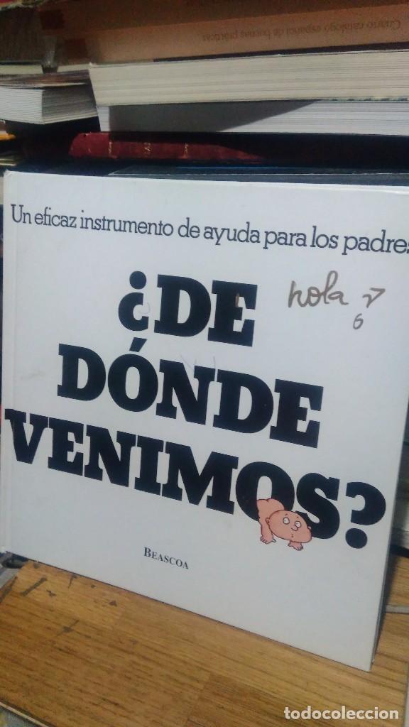Libros de segunda mano: &iquest;DE D&Oacute;NDE VENIMOS? BEASCOA - Foto 1